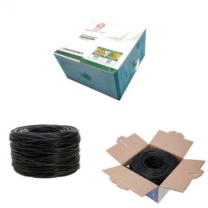 Cable flexible eléctrico AL Foil Shielded Cat 6a Lan Cable 8 de la red del cordón de remiendo de S/FTP